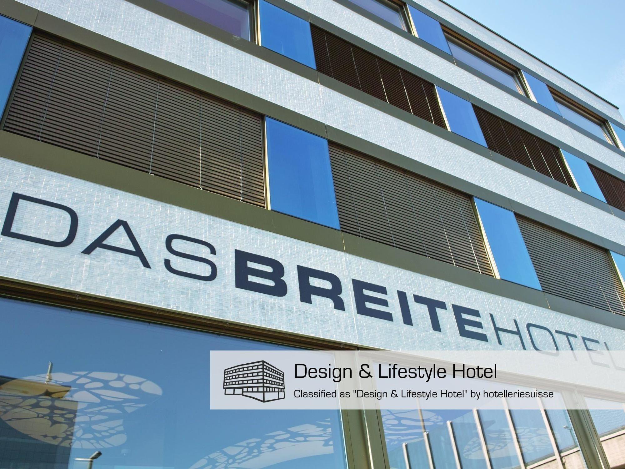 Dasbreitehotel Am Rhein Basel Eksteriør bilde