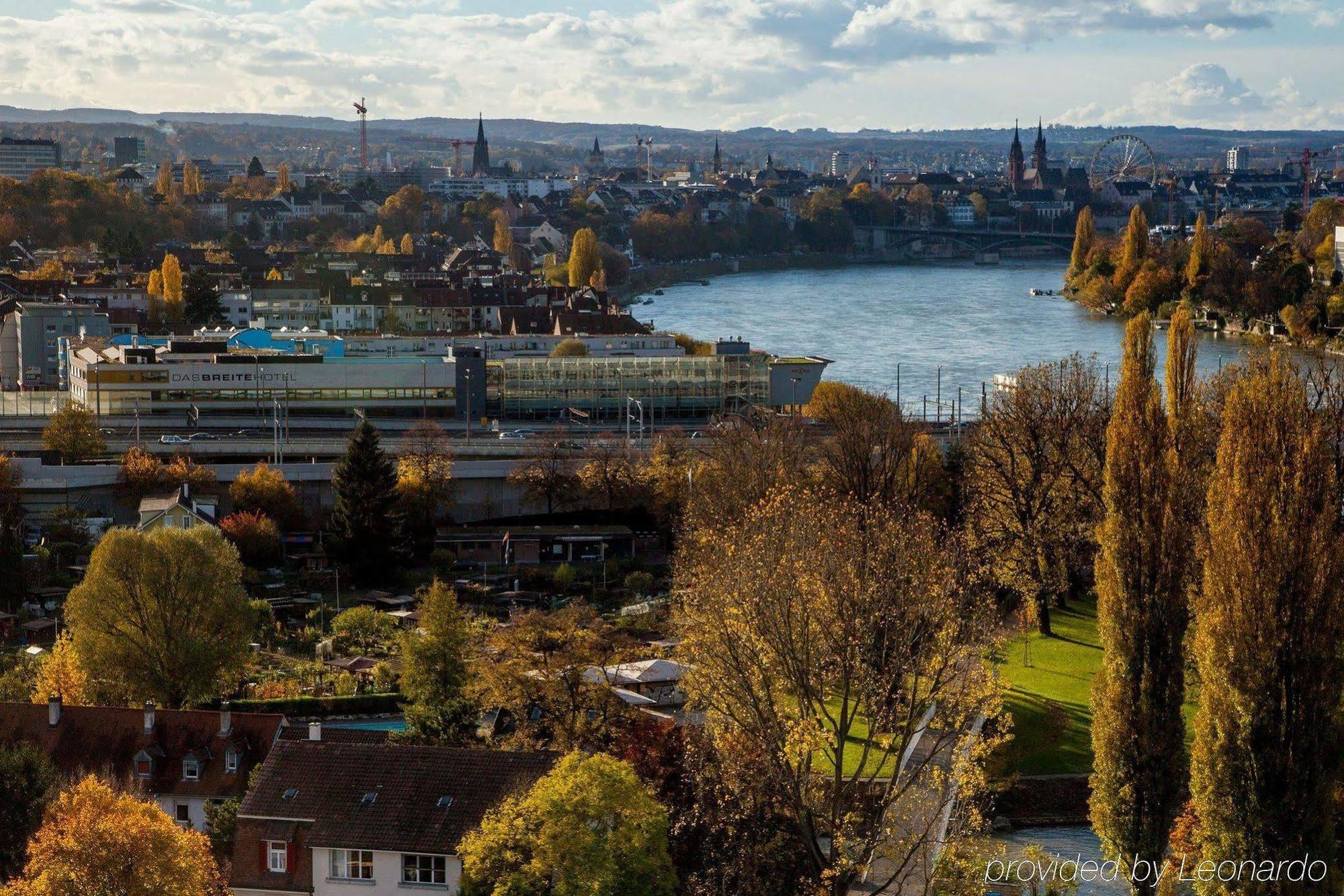 Dasbreitehotel Am Rhein Basel Eksteriør bilde